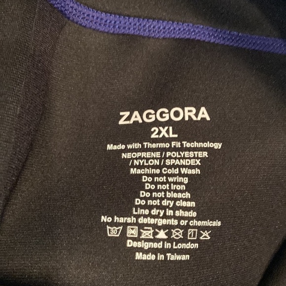 🌸NWT ZAGGORA Hot Pant Workout Capri Legging - womens size 2XL - Picture 12 of 12